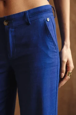 Large | Colored Pants*Freeman T. Porter Agatha dazzlingblue
