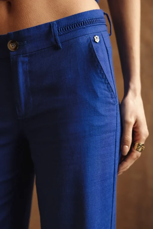 Large | Colored Pants*Freeman T. Porter Agatha dazzlingblue