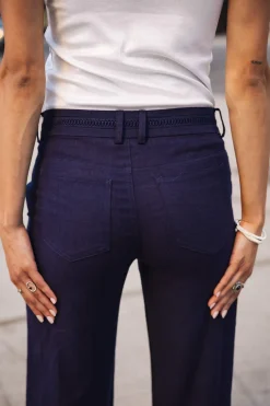 Large | Colored Pants*Freeman T. Porter Agatha peacoat