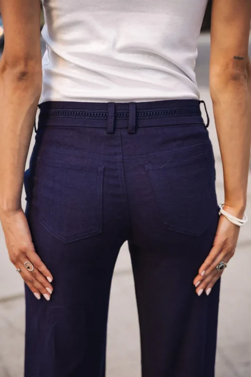 Large | Colored Pants*Freeman T. Porter Agatha peacoat