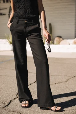 Large | Colored Pants*Freeman T. Porter Agatha black