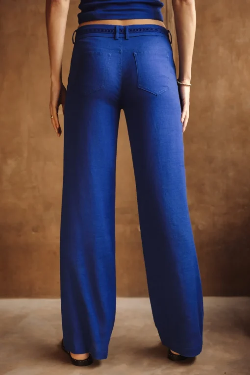 Large | Colored Pants*Freeman T. Porter Agatha dazzlingblue