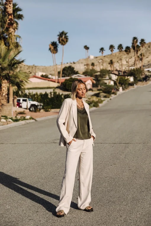 Large | Colored Pants*Freeman T. Porter Agatha simplytaupe