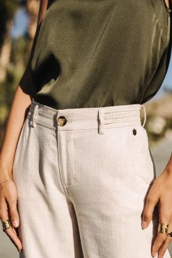 Large | Colored Pants*Freeman T. Porter Agatha simplytaupe