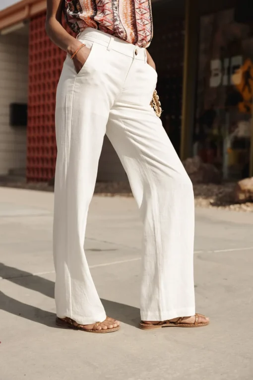 Large | Colored Pants*Freeman T. Porter Agatha brightwhite