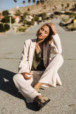 Large | Colored Pants*Freeman T. Porter Agatha simplytaupe