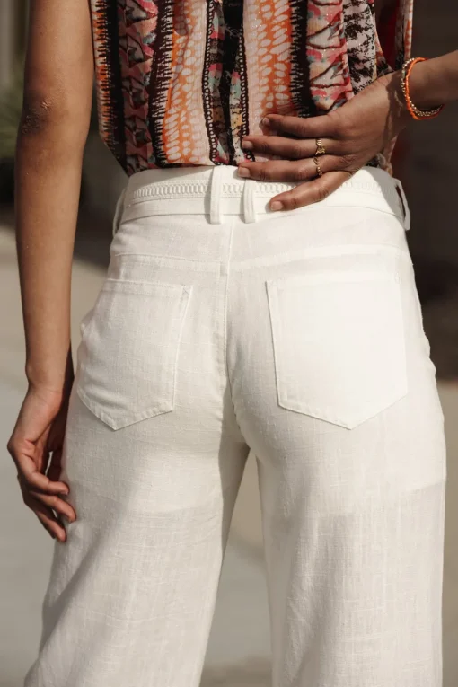 Large | Colored Pants*Freeman T. Porter Agatha brightwhite