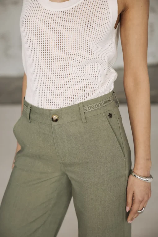 Large | Colored Pants*Freeman T. Porter Agatha deeplichengreen