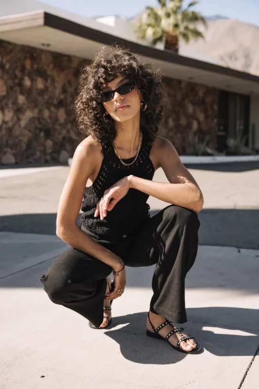 Large | Colored Pants*Freeman T. Porter Agatha black