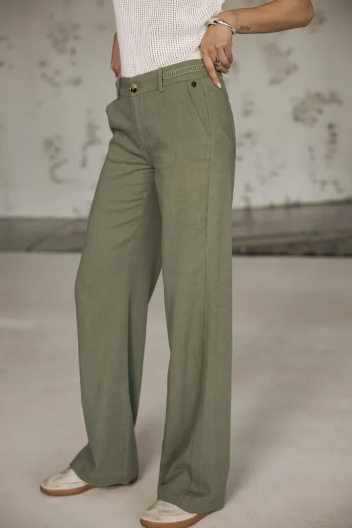 Large | Colored Pants*Freeman T. Porter Agatha deeplichengreen
