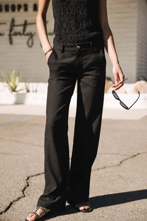 Large | Colored Pants*Freeman T. Porter Agatha black