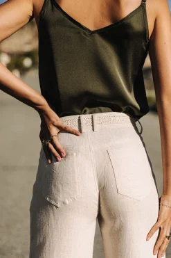 Large | Colored Pants*Freeman T. Porter Agatha simplytaupe
