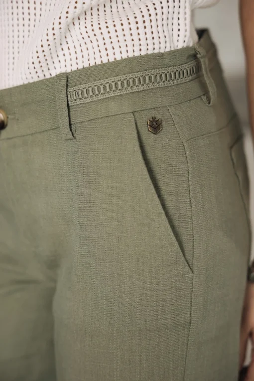 Large | Colored Pants*Freeman T. Porter Agatha deeplichengreen