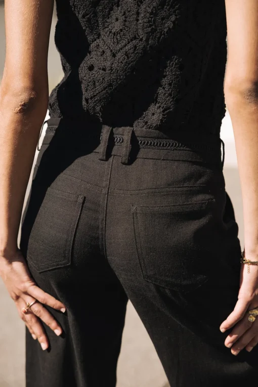 Large | Colored Pants*Freeman T. Porter Agatha black