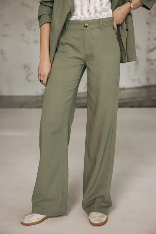 Large | Colored Pants*Freeman T. Porter Agatha deeplichengreen