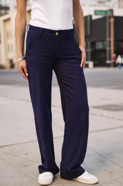 Large | Colored Pants*Freeman T. Porter Agatha peacoat