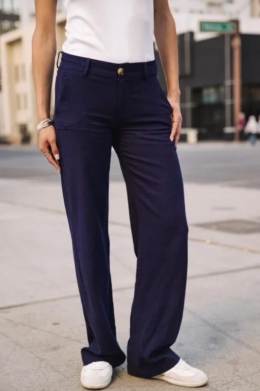 Large | Colored Pants*Freeman T. Porter Agatha peacoat