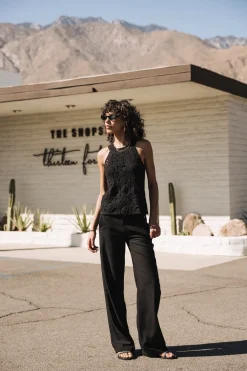 Large | Colored Pants*Freeman T. Porter Agatha black