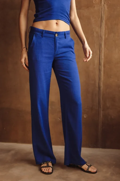 Large | Colored Pants*Freeman T. Porter Agatha dazzlingblue