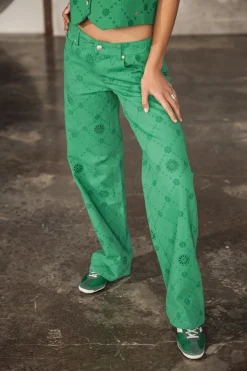 Colored Pants | Large*Freeman T. Porter Agatha Boheme jollygreen