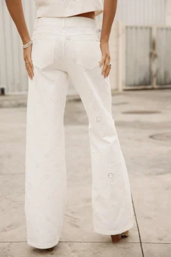 Large | Colored Pants*Freeman T. Porter Agatha Boheme brightwhite