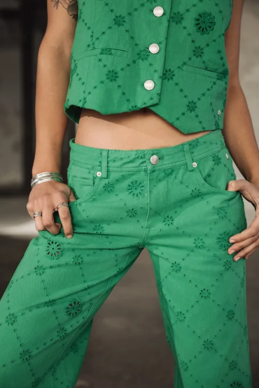 Colored Pants | Large*Freeman T. Porter Agatha Boheme jollygreen