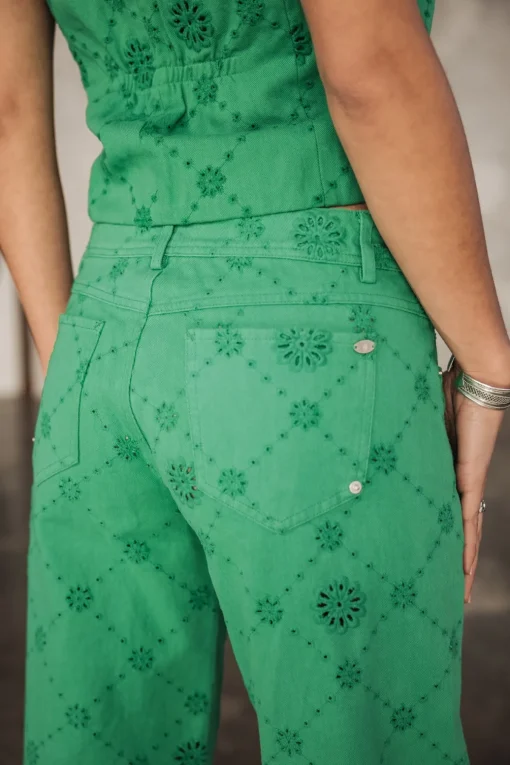 Colored Pants | Large*Freeman T. Porter Agatha Boheme jollygreen