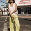 Colored Pants | Large*Freeman T. Porter Agatha Cairo limegreen