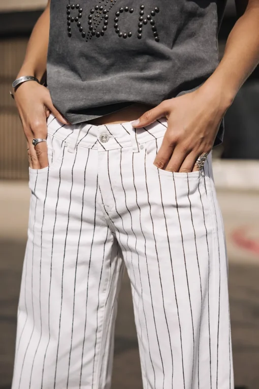 Large | Colored Pants*Freeman T. Porter Agatha Paleole offwhite