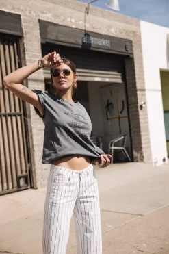 Large | Colored Pants*Freeman T. Porter Agatha Paleole offwhite