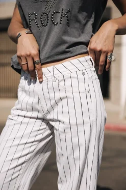 Large | Colored Pants*Freeman T. Porter Agatha Paleole offwhite