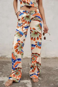 Large | Colored Pants*Freeman T. Porter Agatha Parrot irishcream