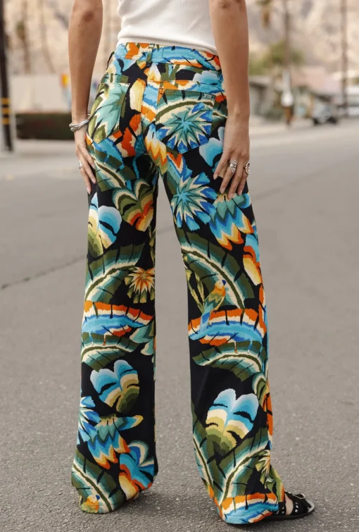 Large | Colored Pants*Freeman T. Porter Agatha Parrot peacoat