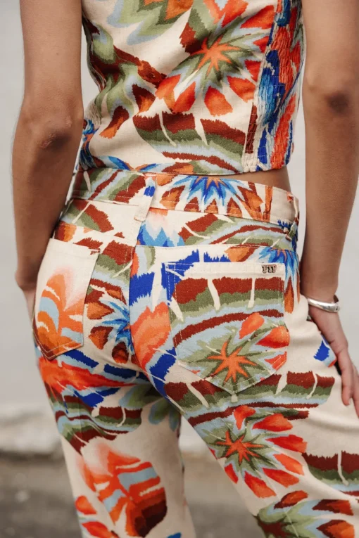 Large | Colored Pants*Freeman T. Porter Agatha Parrot irishcream