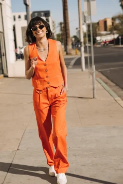 Colored Pants | City*Freeman T. Porter Alba Cairo tigerlily