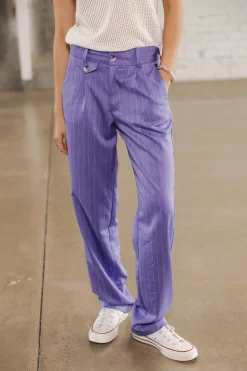 Colored Pants | City*Freeman T. Porter Alba Cairo jacaranda