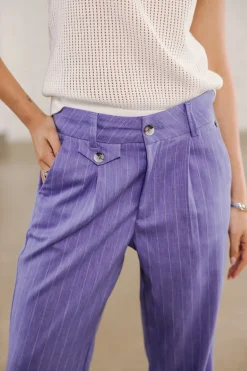 Colored Pants | City*Freeman T. Porter Alba Cairo jacaranda