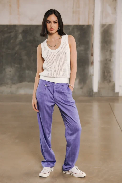 Colored Pants | City*Freeman T. Porter Alba Cairo jacaranda