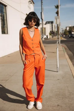 Colored Pants | City*Freeman T. Porter Alba Cairo tigerlily