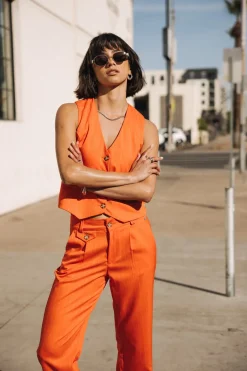 Colored Pants | City*Freeman T. Porter Alba Cairo tigerlily