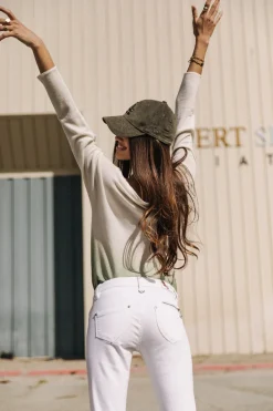 Super Slim | Cropped*Freeman T. Porter Alexa Cropped white