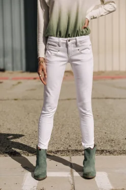Super Slim | Cropped*Freeman T. Porter Alexa Cropped white