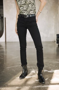 High Waist | Super Slim*Freeman T. Porter Alexa High Waist black