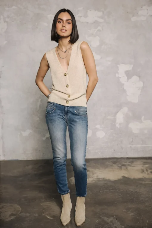 High Waist | Super Slim*Freeman T. Porter Alexa High Waist Cropped sicilian