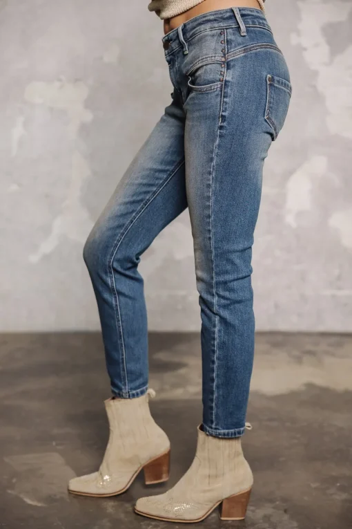 High Waist | Super Slim*Freeman T. Porter Alexa High Waist Cropped sicilian