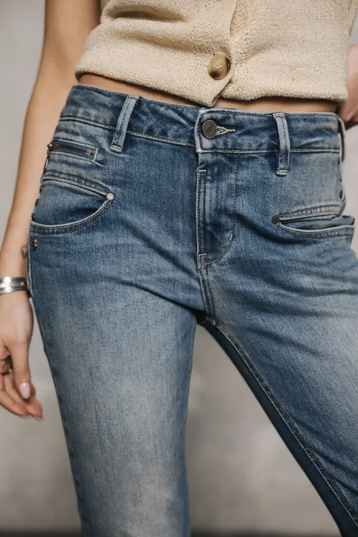 High Waist | Super Slim*Freeman T. Porter Alexa High Waist Cropped sicilian