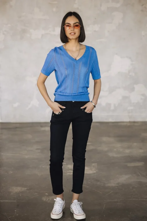 High Waist | Super Slim*Freeman T. Porter Alexa High Waist Cropped flora