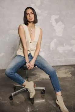 High Waist | Super Slim*Freeman T. Porter Alexa High Waist Cropped sicilian