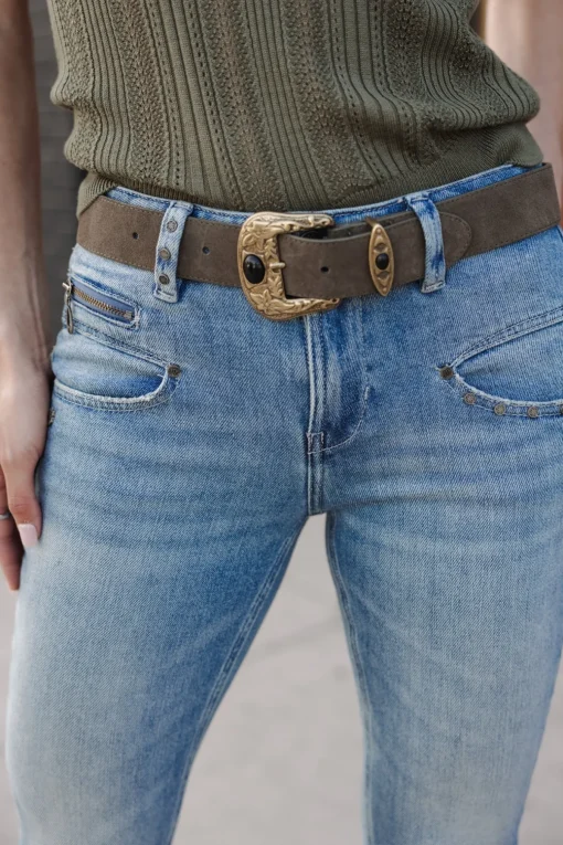 High Waist | Super Slim*Freeman T. Porter Alexa High Waist Cropped pirana