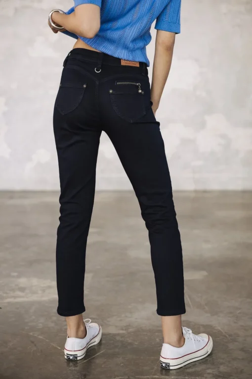 High Waist | Super Slim*Freeman T. Porter Alexa High Waist Cropped flora